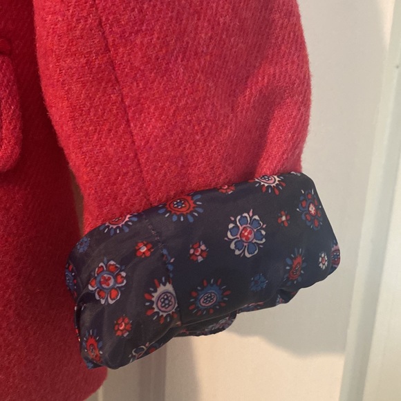 Pink Talbots Aberdeen wool blazer suit jacket. EUC. Size 10 - Picture 4 of 6